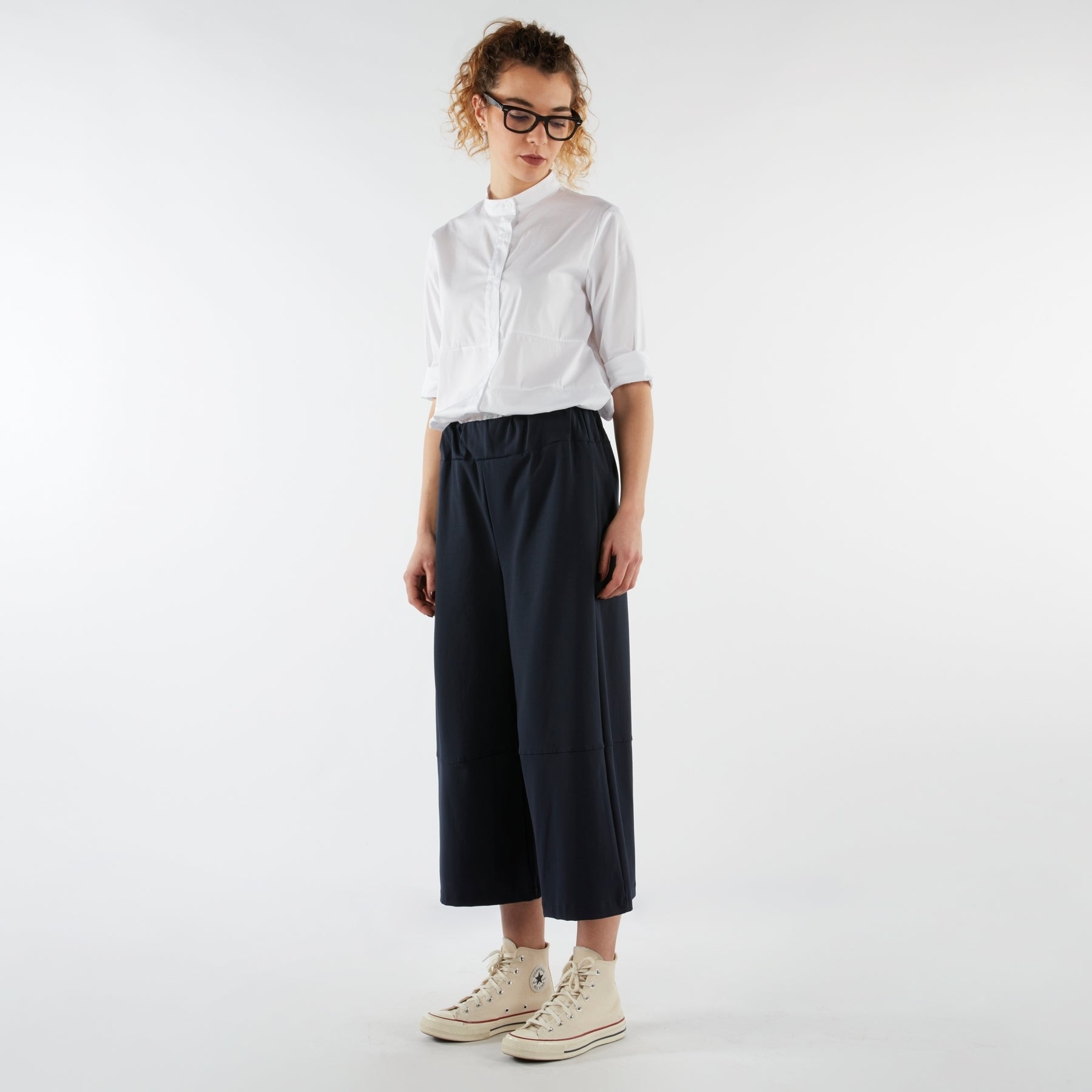 Pantalones cortos de algodón elástico