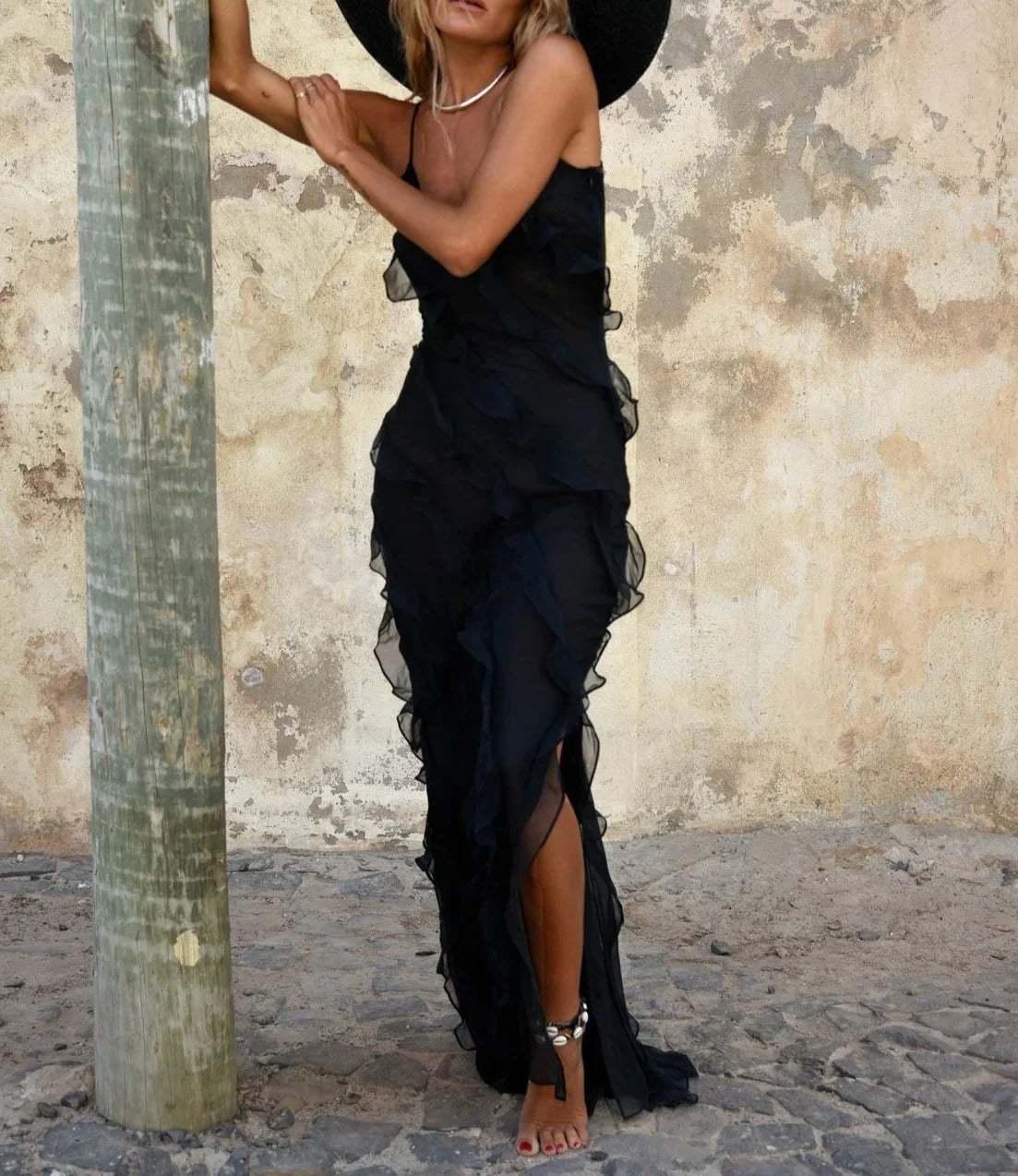 Vestido largo elegante
