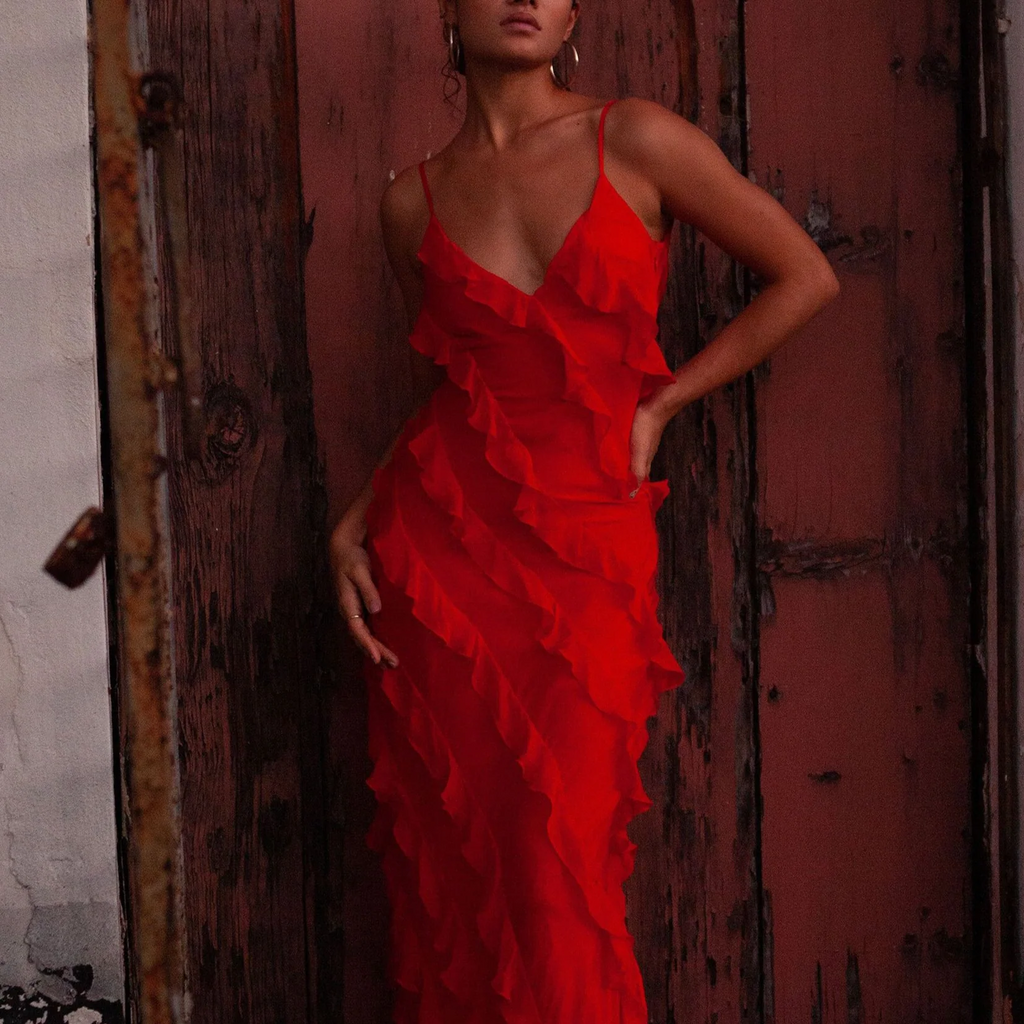 Vestido largo elegante