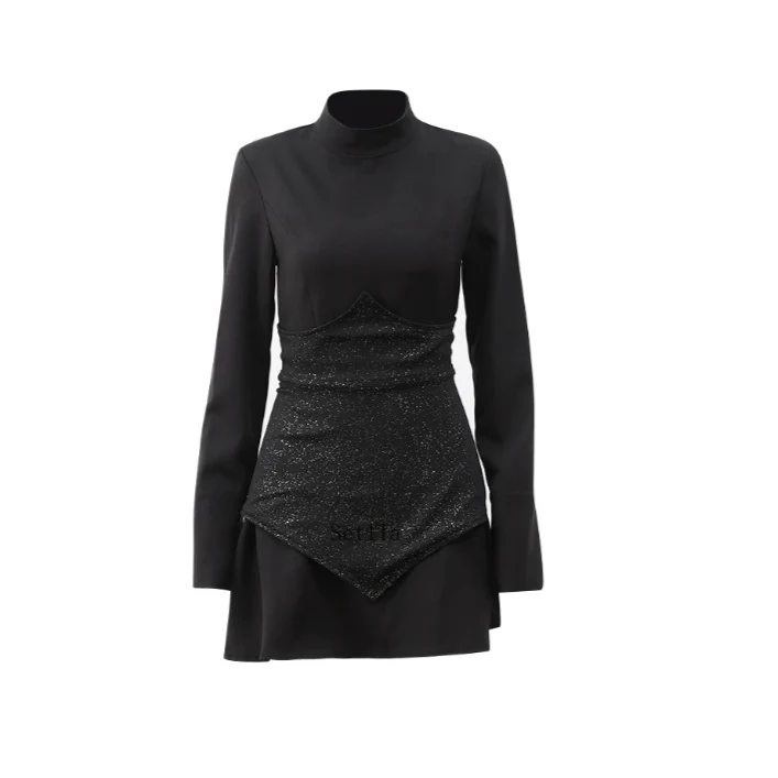 Minivestido negro